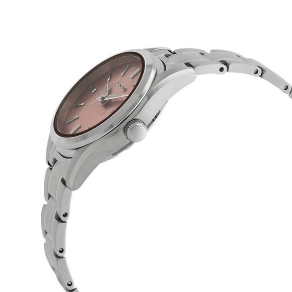 NWT Authentic Seiko Quartz Pink Dial Women's Watch - Picture 2 of 3